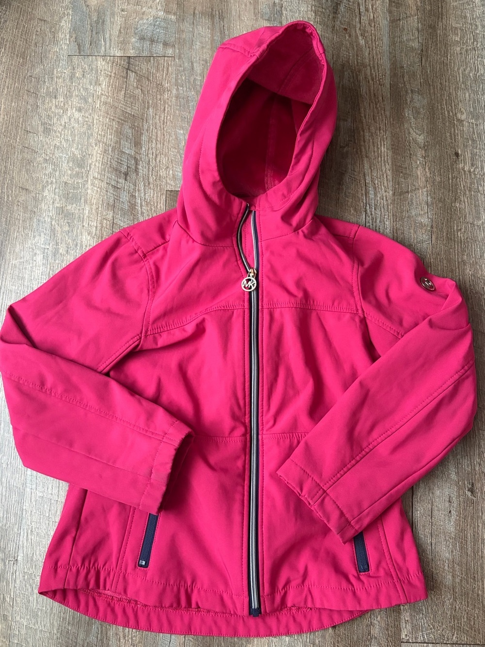 MICHAEL Michael Kors Pink Hooded Raincoat